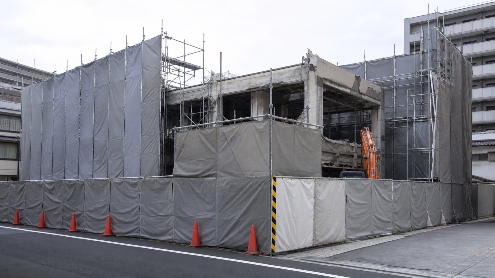 改修足場