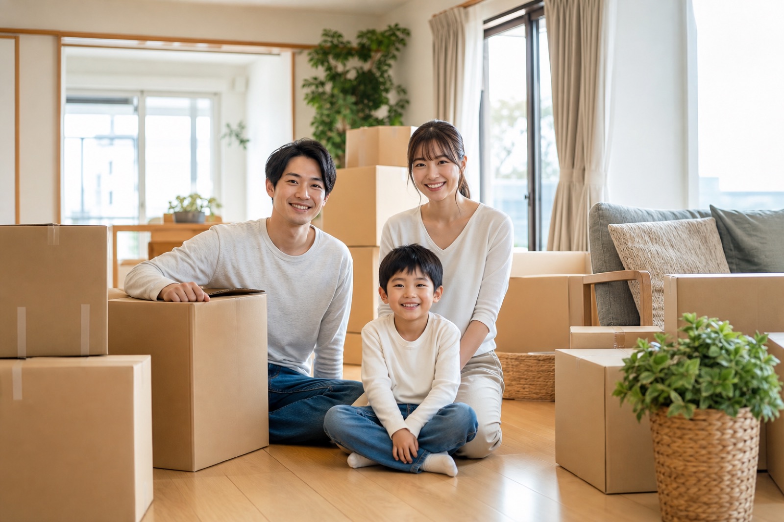 家族の引越し