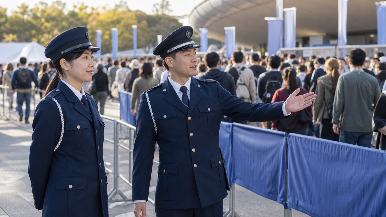 イベント警備の現場