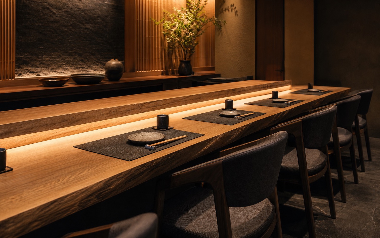 食堂の店内