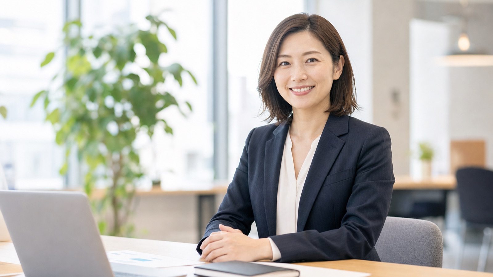 女性の経営コンサルタント