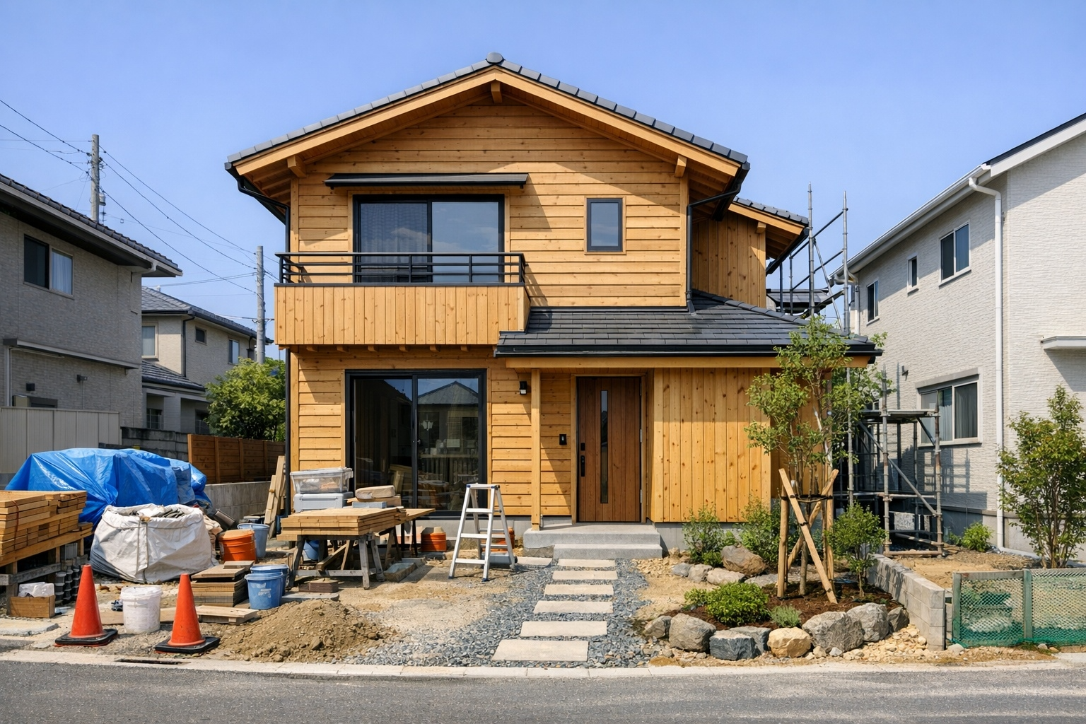 解体前の木造住宅